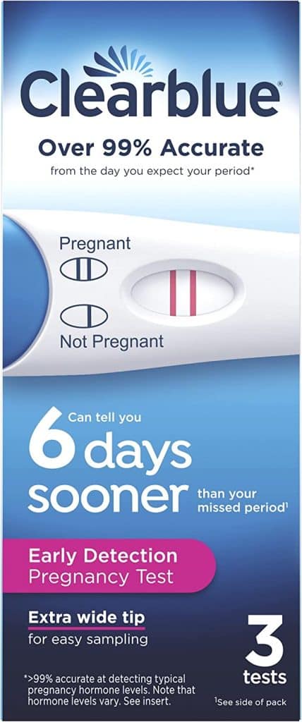 Clearblue Early Detection Pregnancy Test 3ct