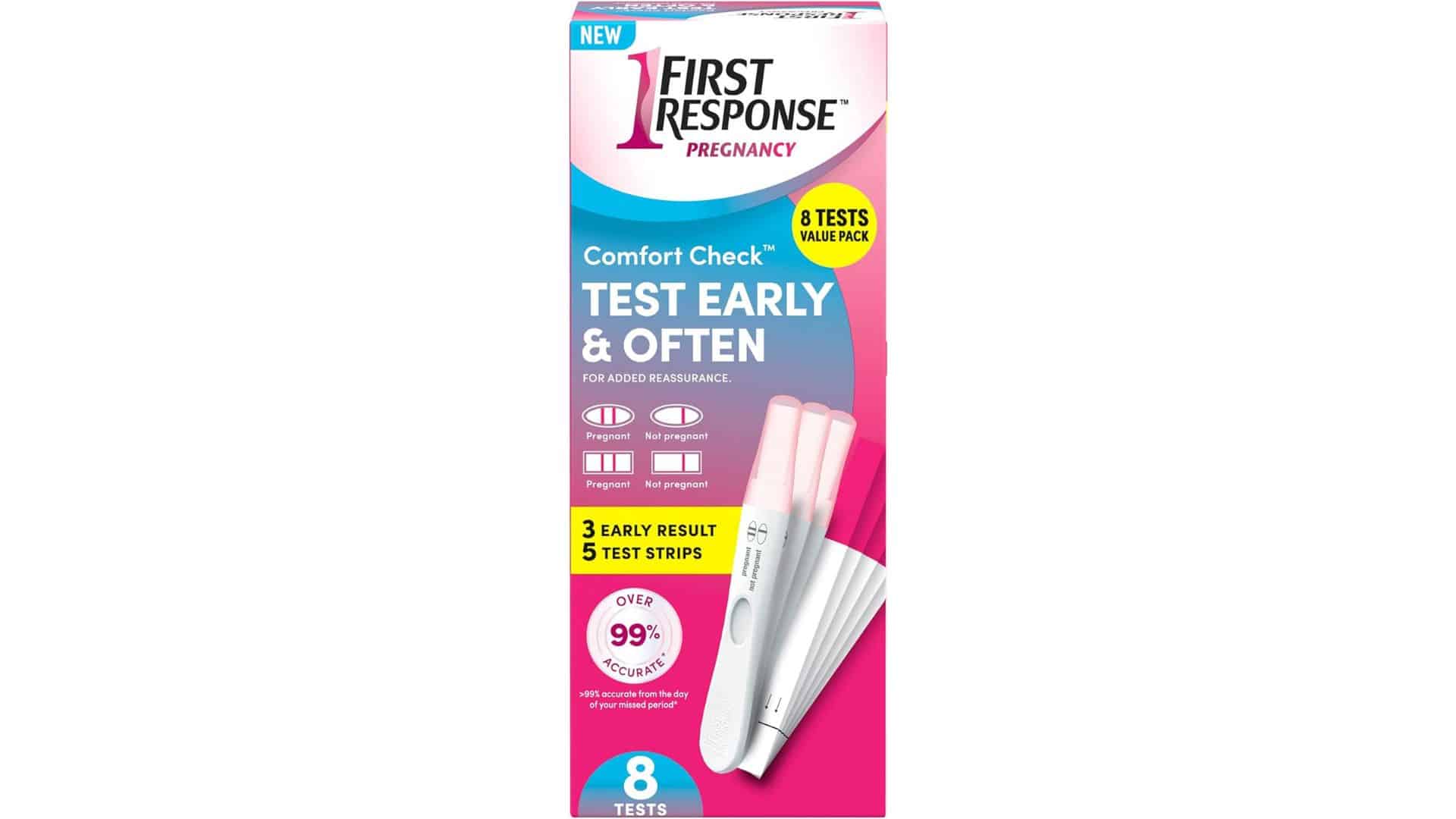 FIRST RESPONSE Comfort Check Pregnancy Test