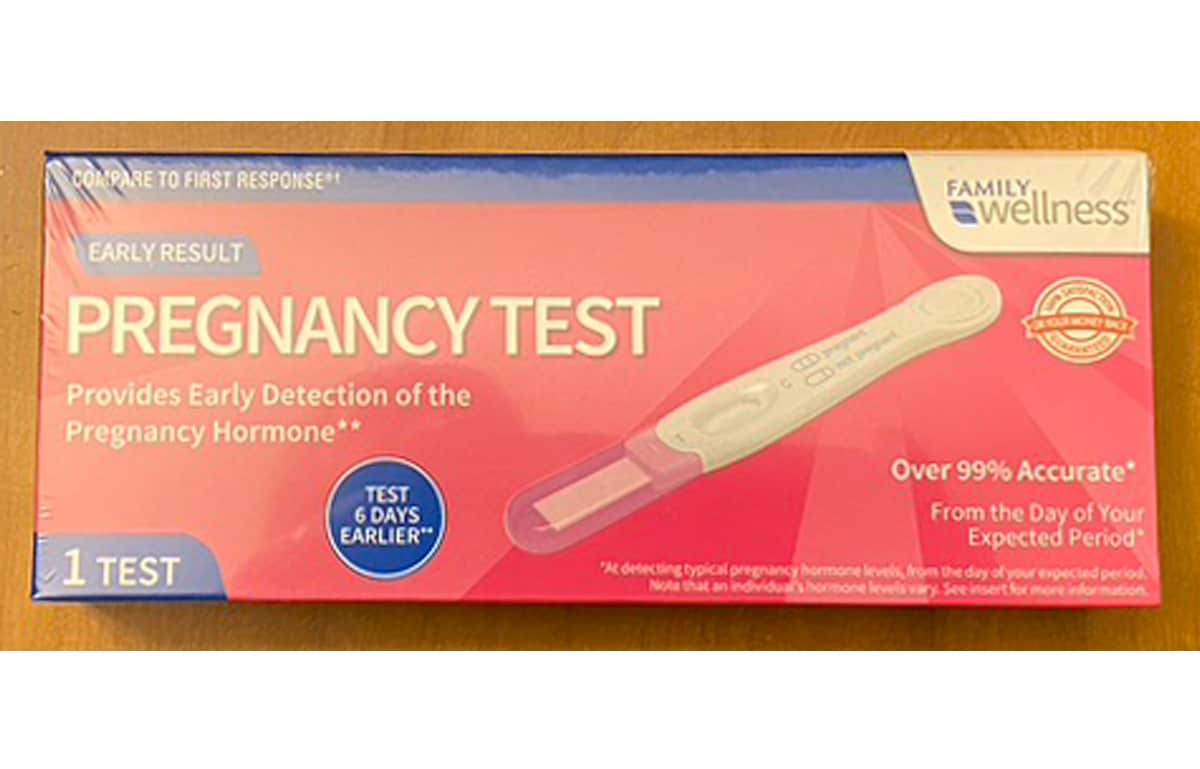 Family Wellness Pregnancy Test reviews