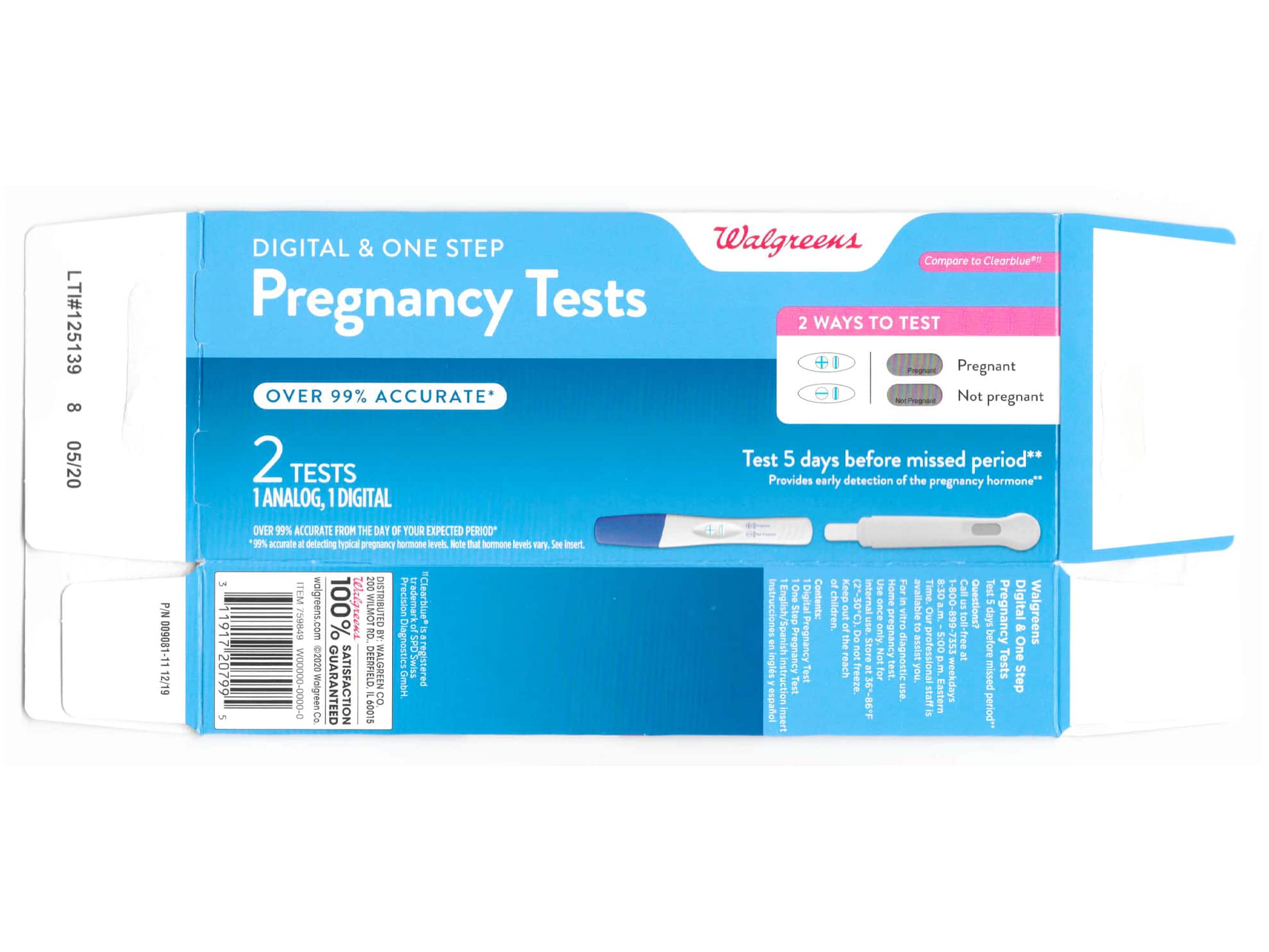 Pregnancy Test Walgreens