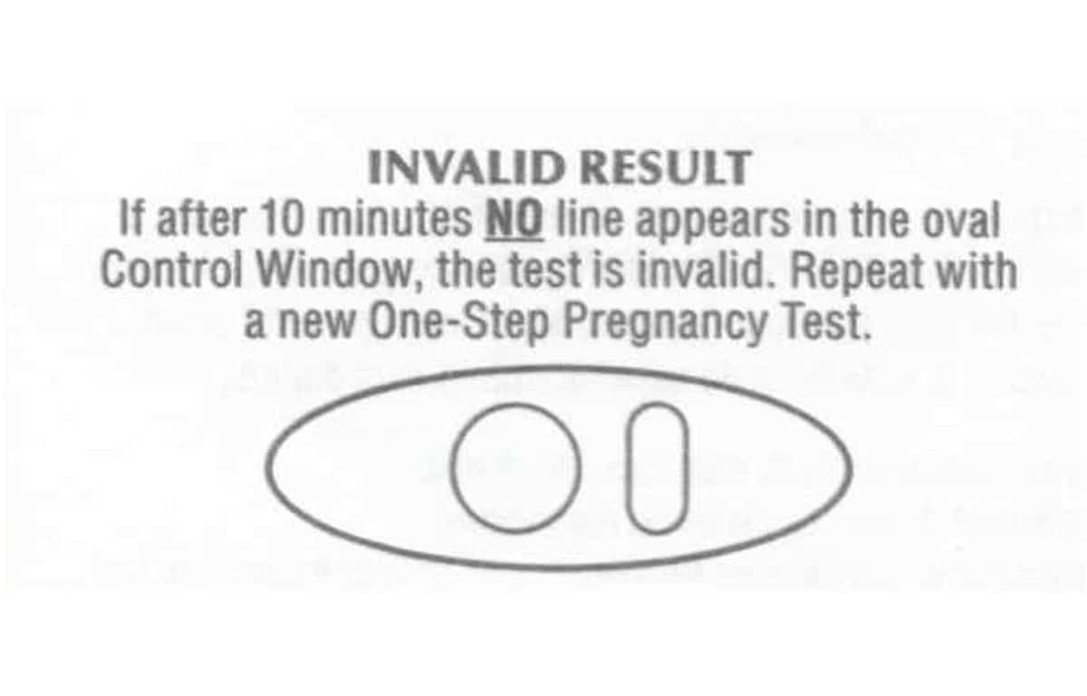 Rexall Pregnancy Test Invalid