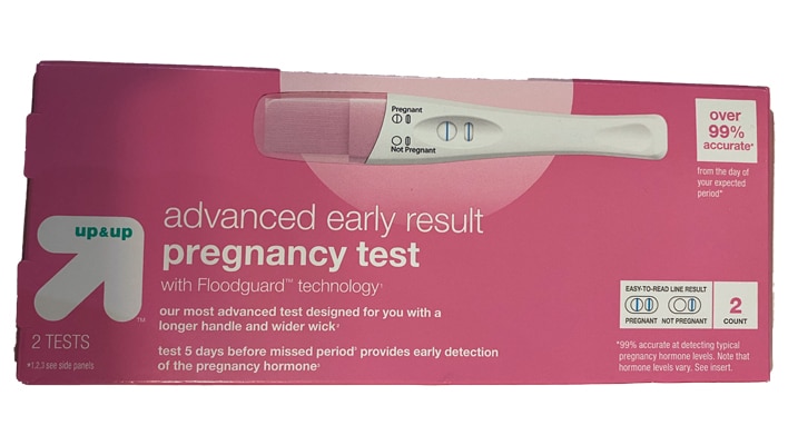 Discover Target's new "advanced" early pregnancy test.