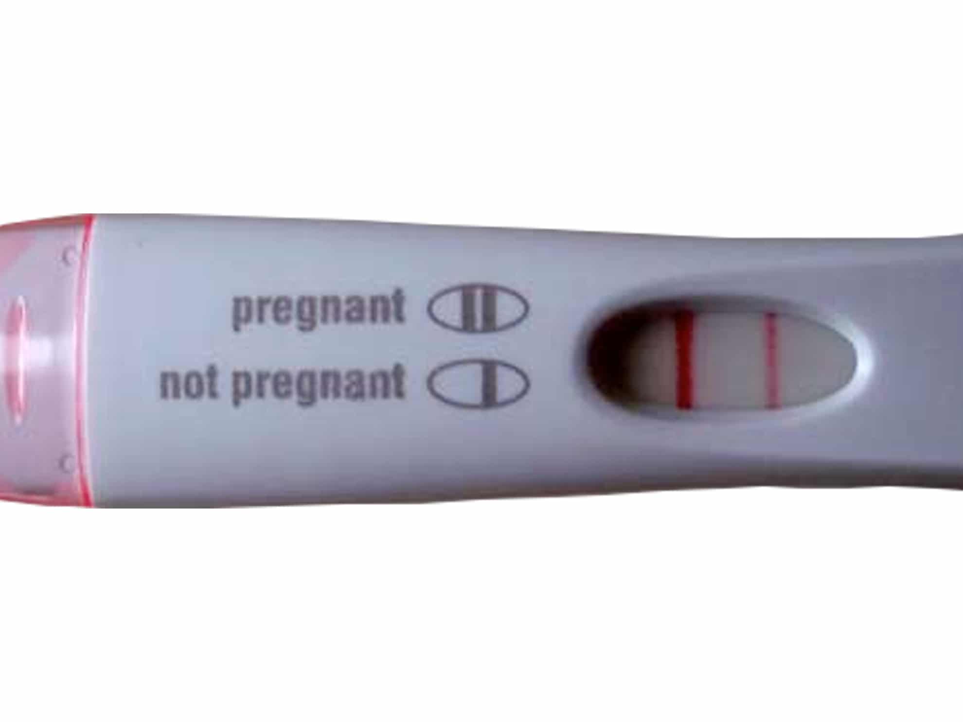 Walgreens One Step Analog Pregnancy Test False Positive