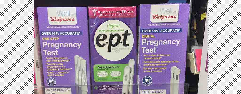 Pregnancy Tests at Walgreens