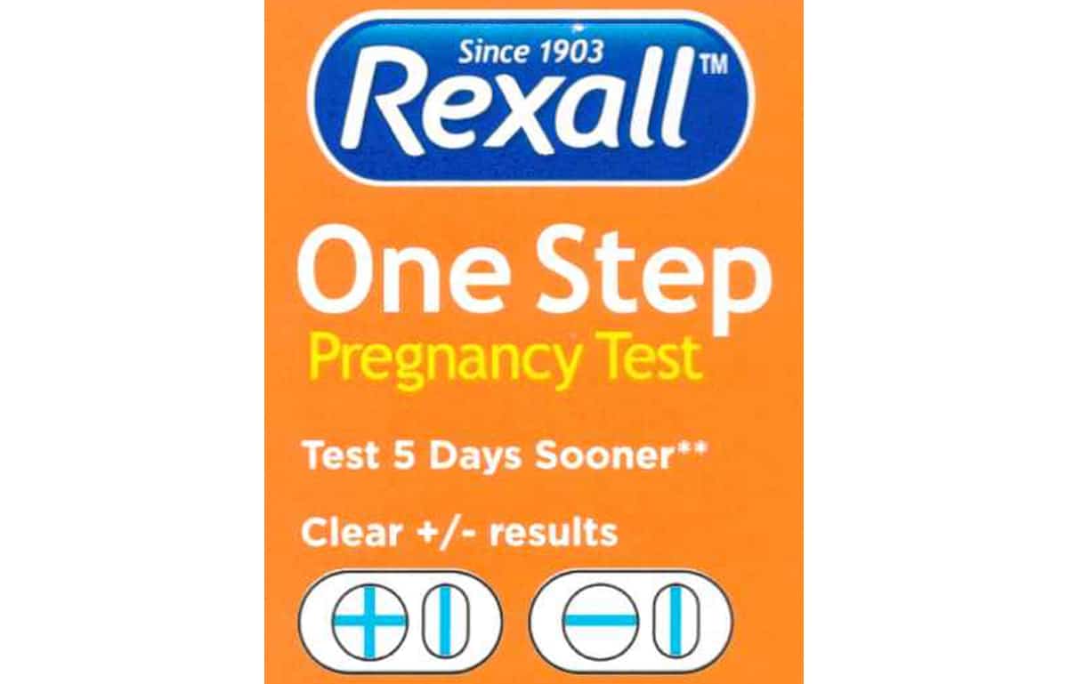 faint negative line on rexall pregnancy test