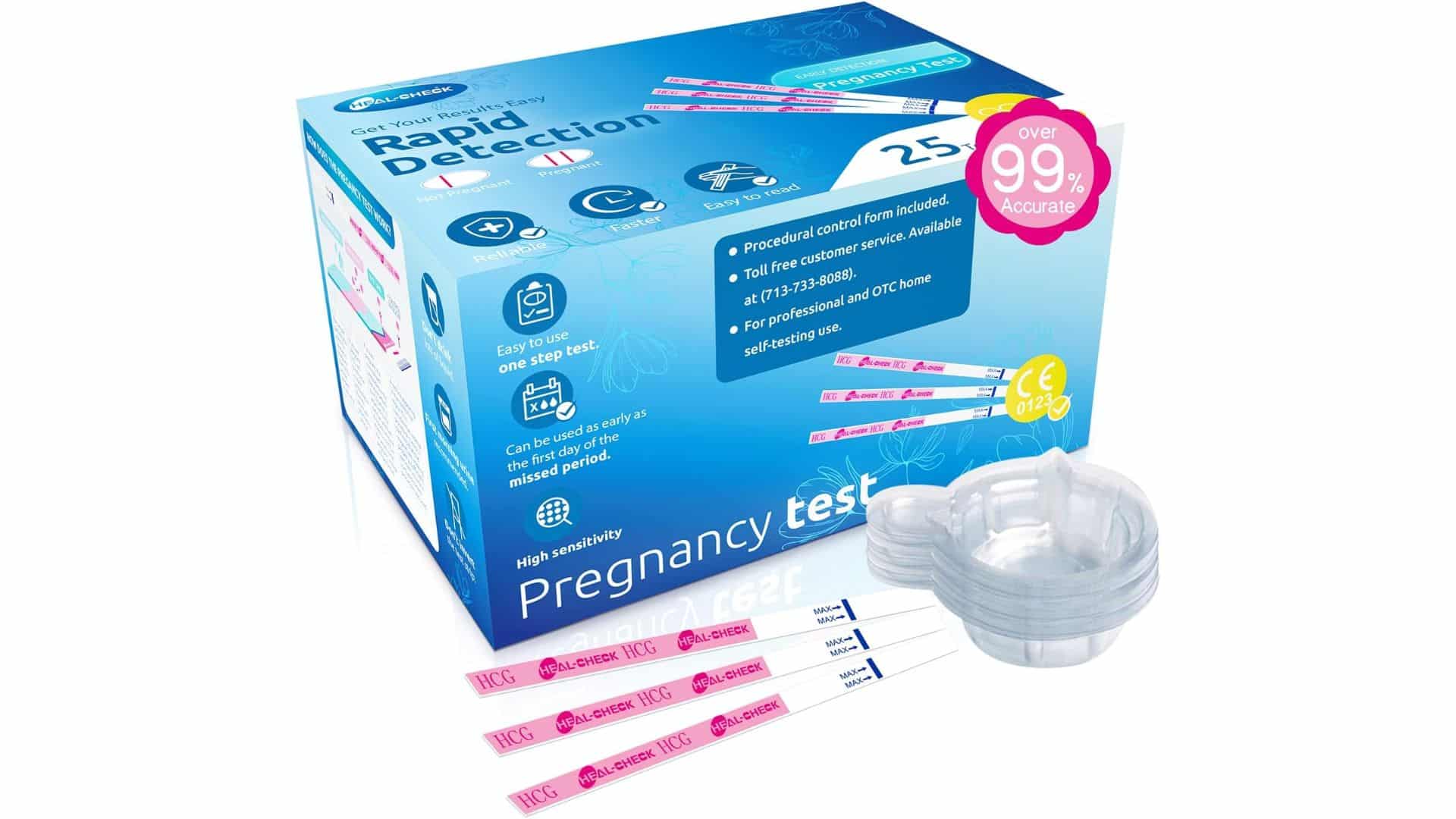 How to Use Heal-Check Pregnancy Test Strips with Cup for Home Detection